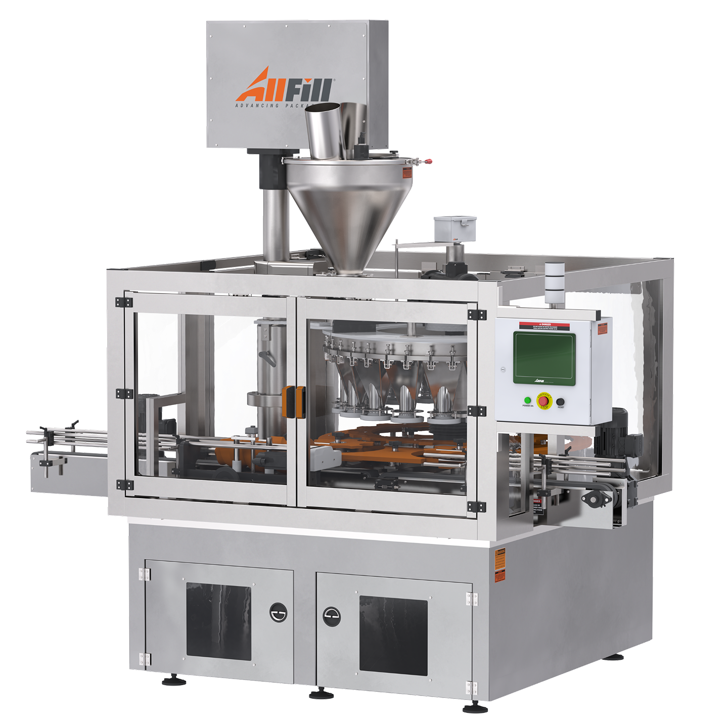 Ruby Fill Machine High Speed Rotary Filling Machines | All-Fill Inc.
