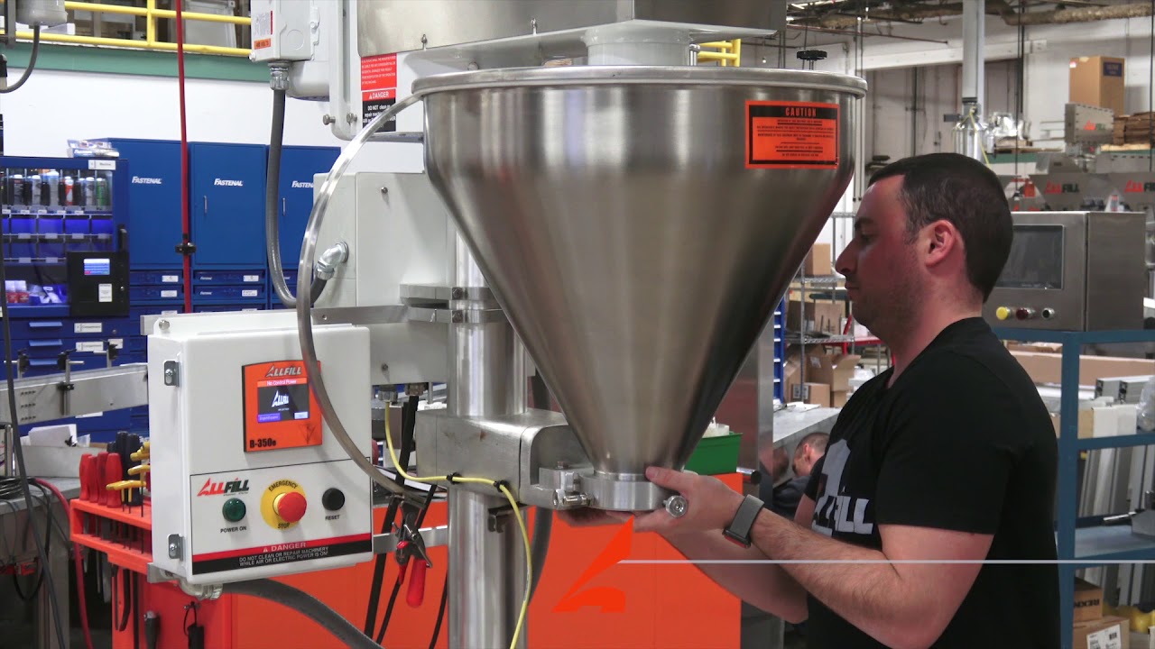 Highlight: B/350e Auger Filler | All-Fill Inc.