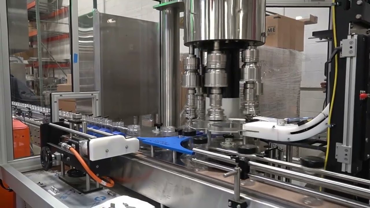 Model CR | 6 Head Rotary Capper | All-Fill Inc.